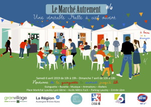 Affiche Le Marché Autrement 6 & 7 Avril 19