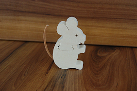 Boite à dent vierge fond bois