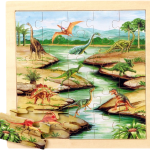 Puzzle Animaux Dinosaures détouré 230414