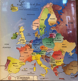 Puzzles Géographiques Europe par G. Pauly - France Physique et